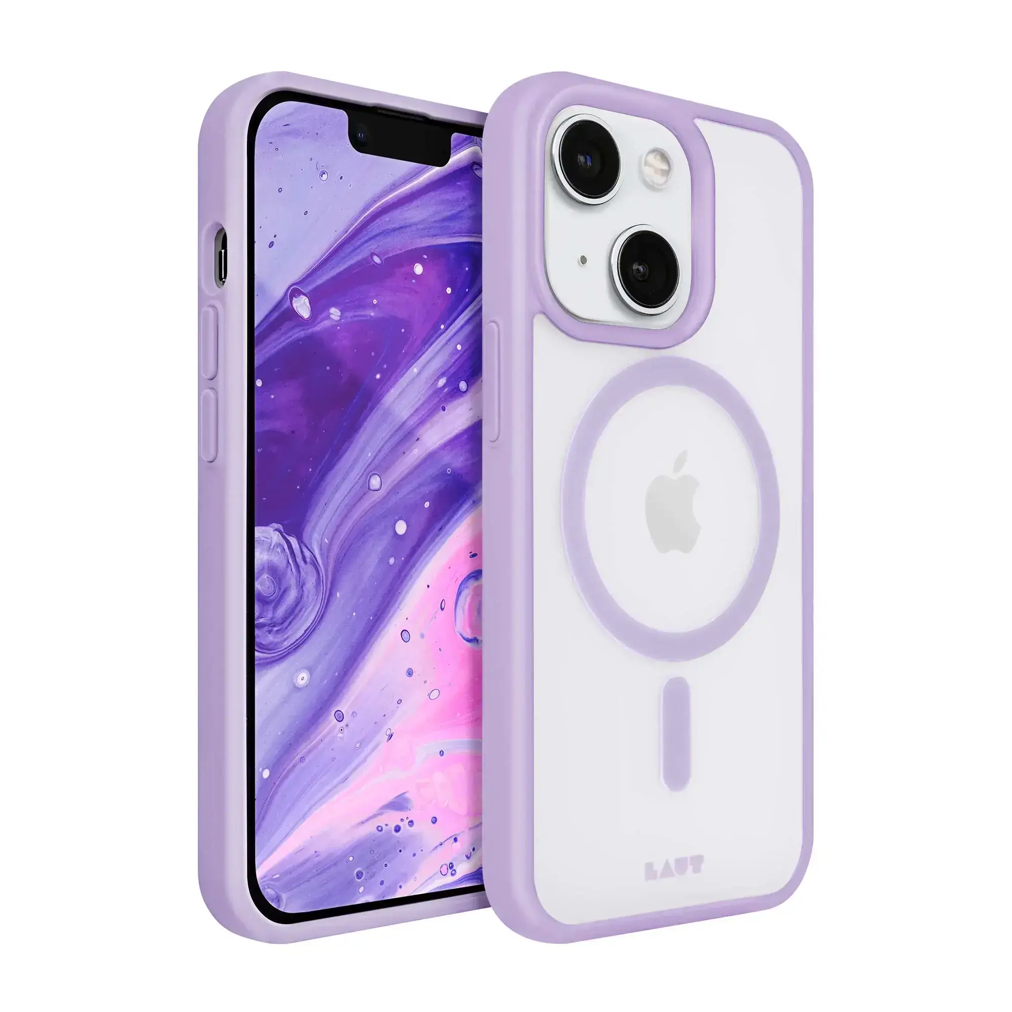 Чехол LAUT Huex Protect для iPhone 14 - Lavender (L_IP22A_HPT_PU)