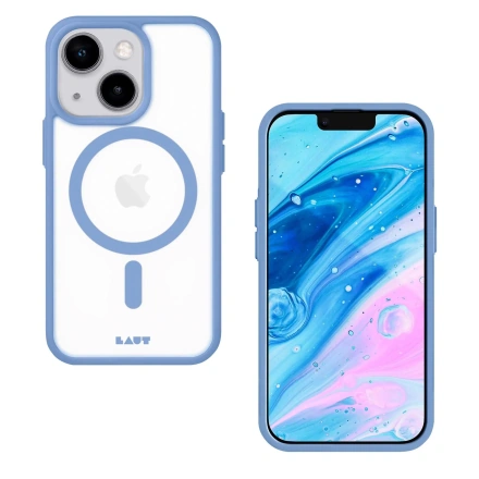 Чохол LAUT Huex Protect для iPhone 14 - Ocean Blue (L_IP22A_HPT_BL)