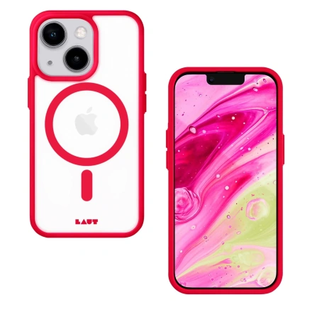 Чохол LAUT Huex Protect для iPhone 14 Plus - Red (L_IP22C_HPT_R)