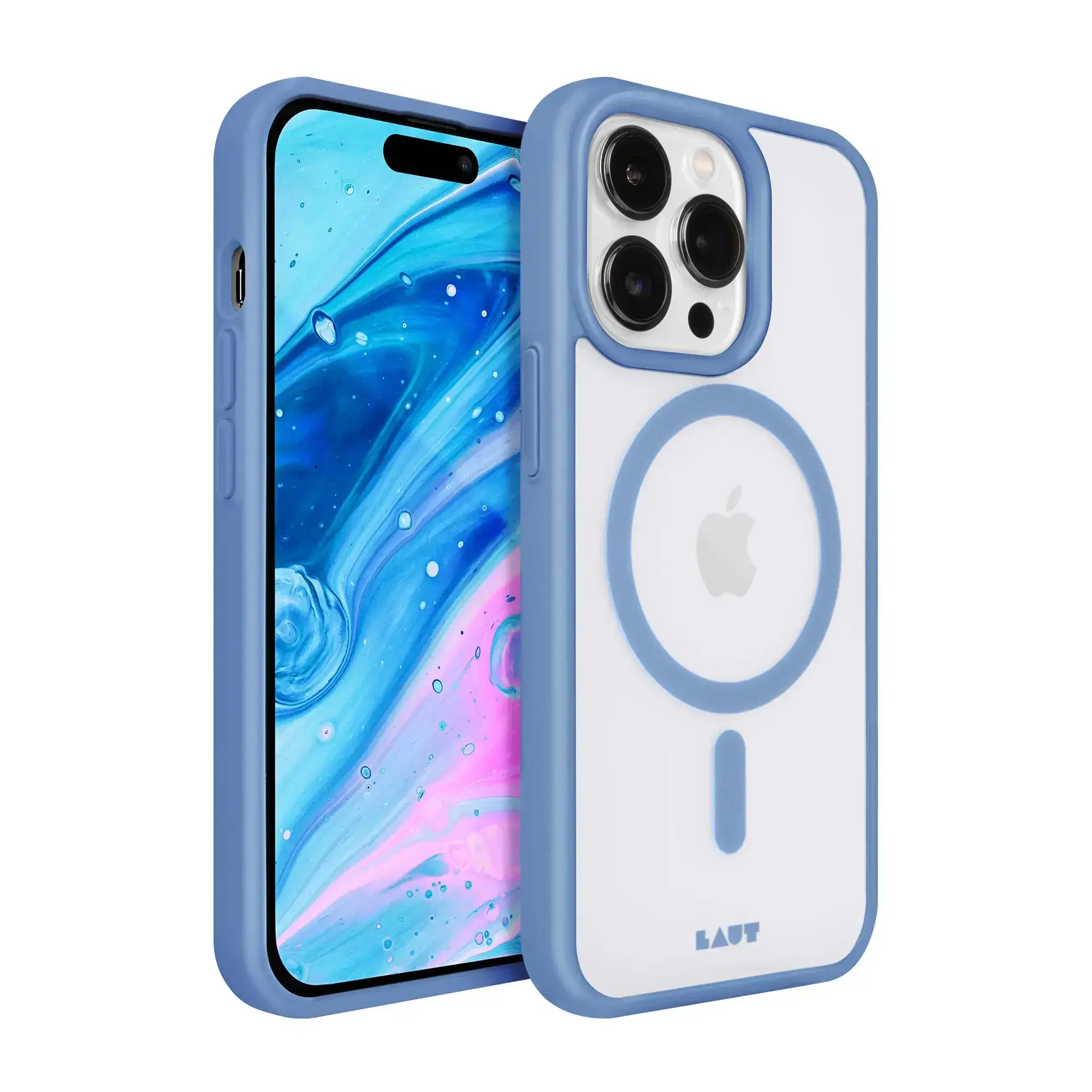 Чохол LAUT Huex Protect для iPhone 14 Pro Max - Ocean Blue (L_IP22D_HPT_BL)