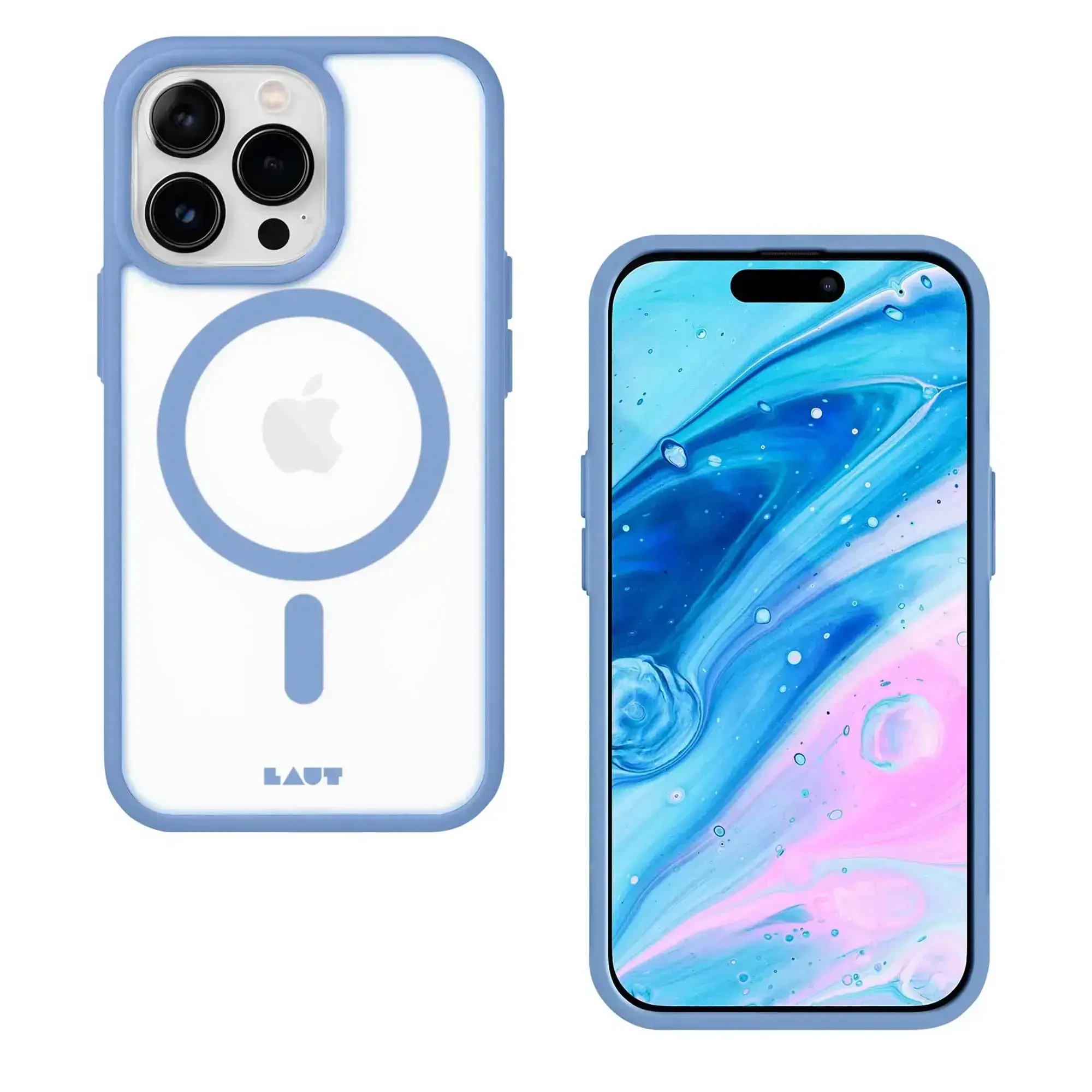 Чохол LAUT Huex Protect для iPhone 14 Pro - Ocean Blue (L_IP22B_HPT_BL)