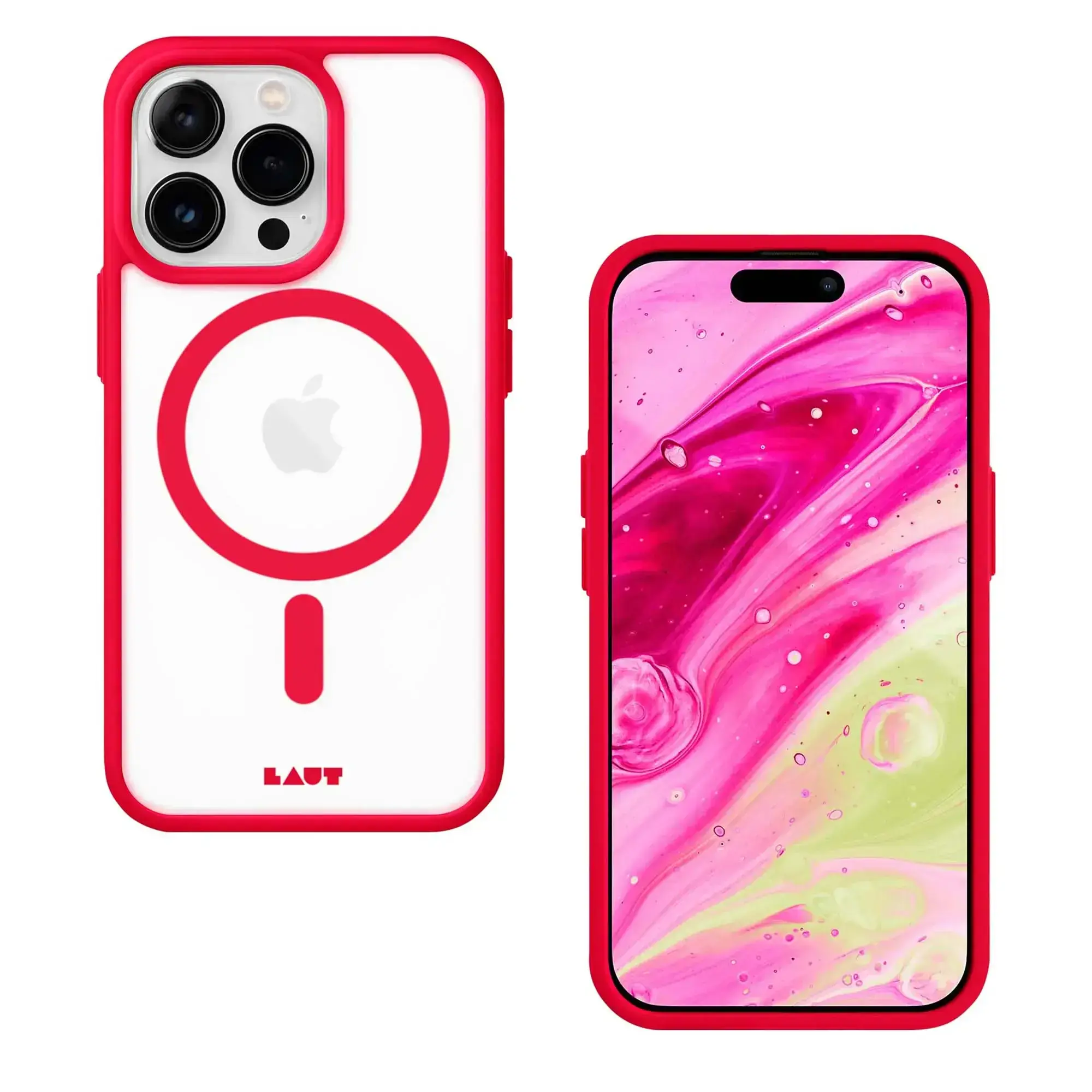 Чехол LAUT Huex Protect для iPhone 14 Pro - Red (L_IP22B_HPT_R)