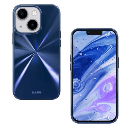 Чохол LAUT Huex Reflect для iPhone 14 - Navy (L_IP22A_HXR_NV)