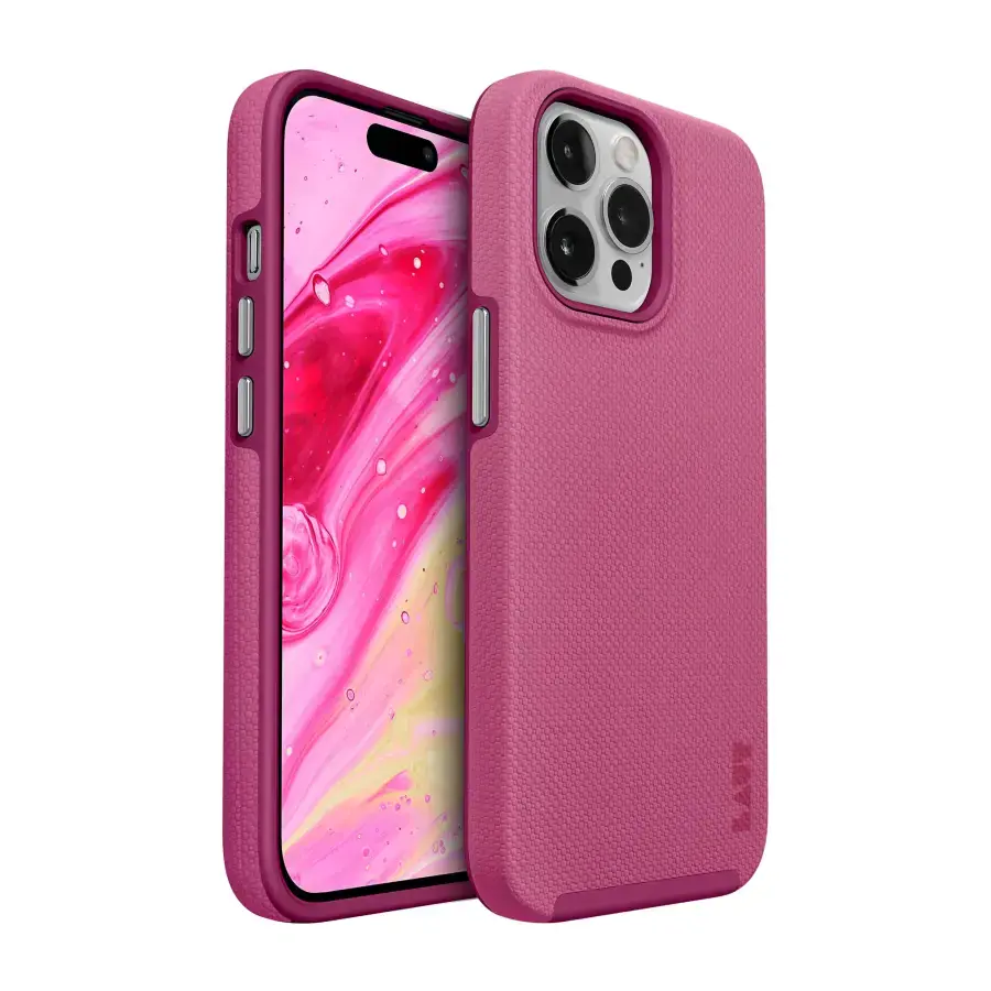 Чехол LAUT Shield для iPhone 14 Pro Max - Bubblegum Pink (L_IP22D_SH_BP)