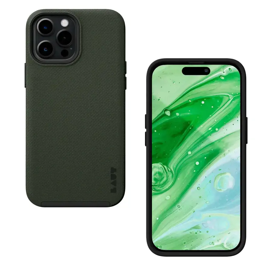 Чохол LAUT Shield для iPhone 14 Pro - Olive (L_IP22B_SH_GN)