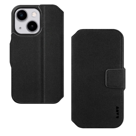 Чехол LAUT Urban Folio для iPhone 14 - Black (L_IP22A_UF_BK)