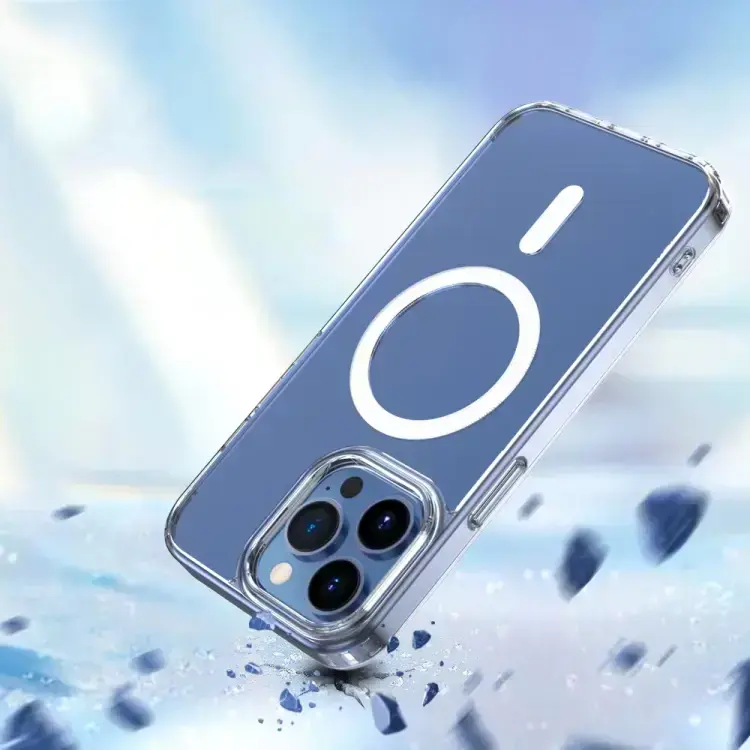Чохол Mutural Jingtou Magsafe TPU + PC Case for iPhone 14 Plus - Transparent