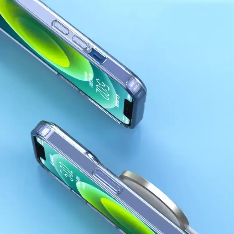 Чохол Mutural Jingtou Magsafe TPU + PC Case for iPhone 14 Plus - Transparent