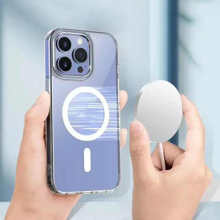 Чохол Mutural Jingtou Magsafe TPU + PC Case for iPhone 14 Pro Max - Transparent