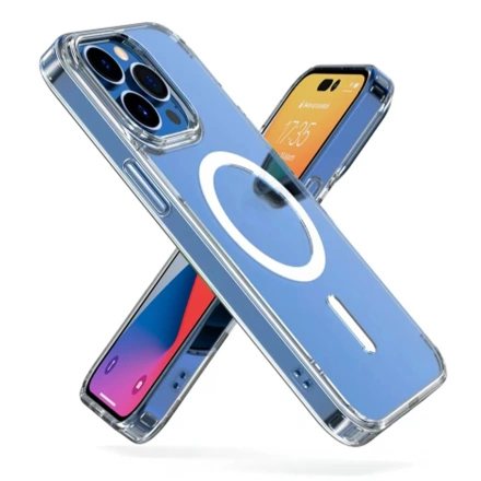 Чехол Mutural Jingtou Magsafe TPU + PC Case for iPhone 14 Pro Max - Transparent