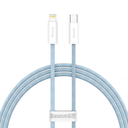 Зарядный кабель Baseus Dynamic Series Fast Charging Data Cable Type-C to Lightning 20W 1m Blue (CALD000003)