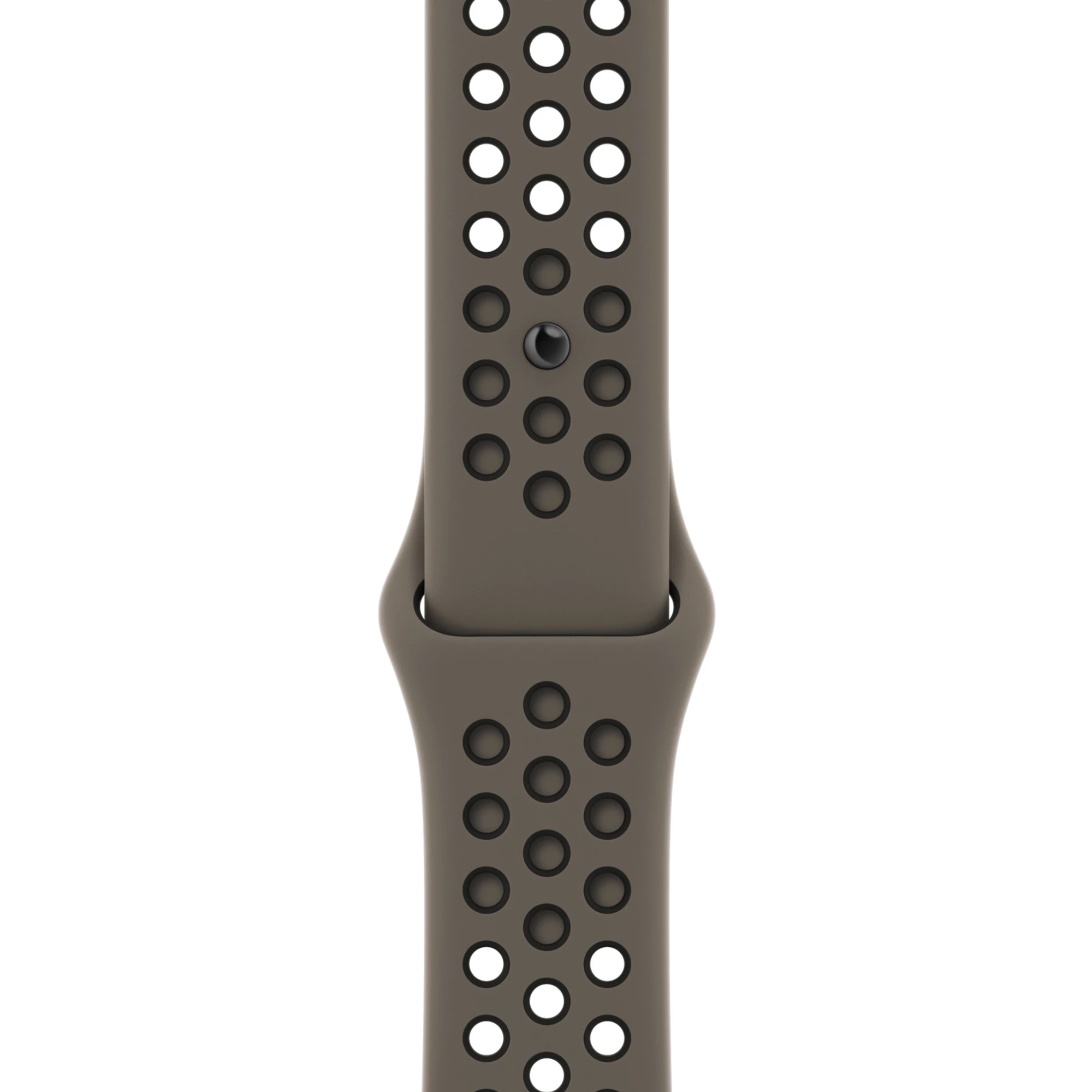 Ремінець Apple Olive Grey/Black Nike Sport Band S/M для Apple Watch 38/40/41mm (MPGU3)