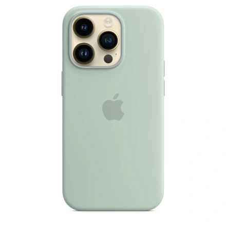 Чехол Apple iPhone 14 Pro Silicone Case Lux Copy - Succulent