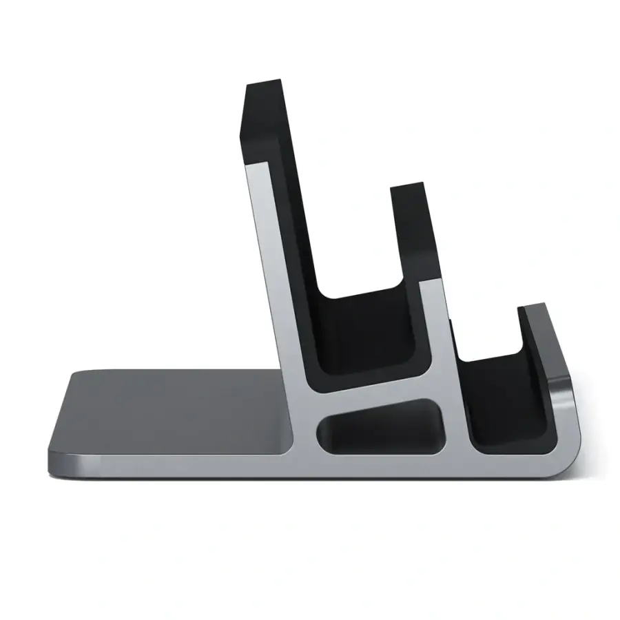 Подвійна вертикальна підставка Satechi Dual Vertical Laptop Stand (ST-ADVSM)