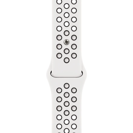 Ремінець Apple Summit White/Black Nike Sport Band S/M для Apple Watch 42/44/45/49mm (MPH23)