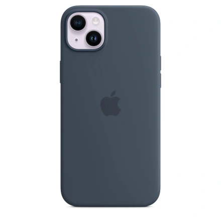 Чехол Apple iPhone 14 Plus Silicone Case Lux Copy - Storm Blue