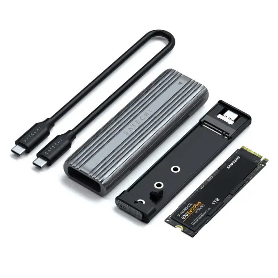 Satechi USB-C NVMe and Sata SSD Enclosure (ST-UCNSEM)