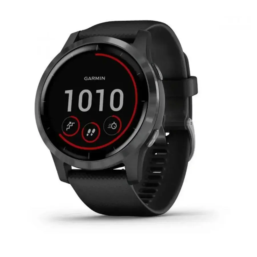 Смарт-годинник Garmin Vivoactive 4 Black/Slate (010-02174-13/010-02174-11)