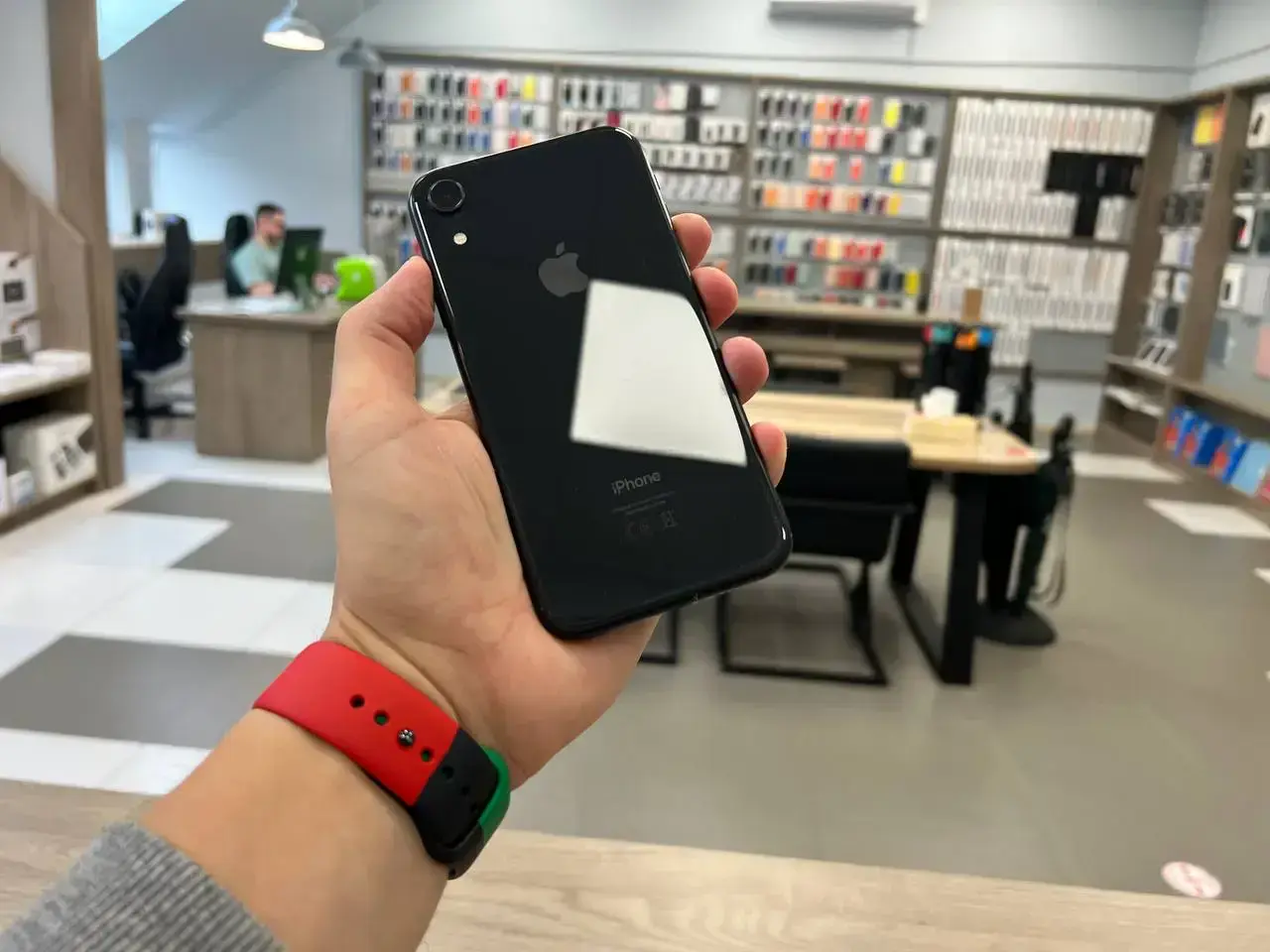 📲USED Apple iPhone XR 64GB Black (MRY42) 🔋83% (Стан - 8/10, Комплект - iPhone, коробка | гарантія - 1 міс.)