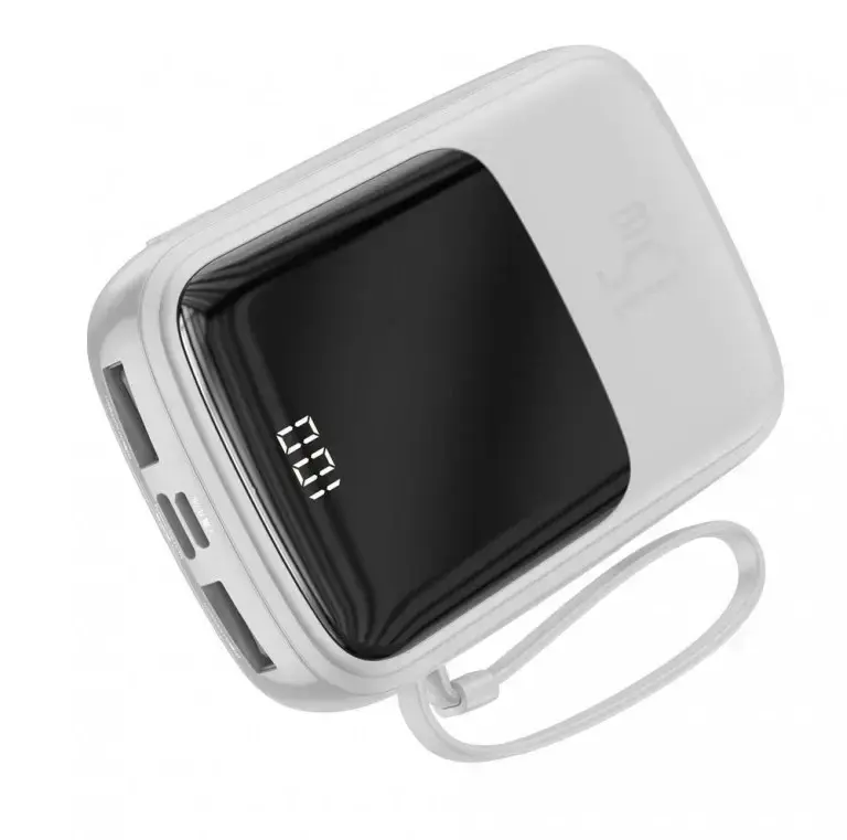 Зовнішній акумулятор Baseus Qpow 10000 mAh White (PPQD-B02)