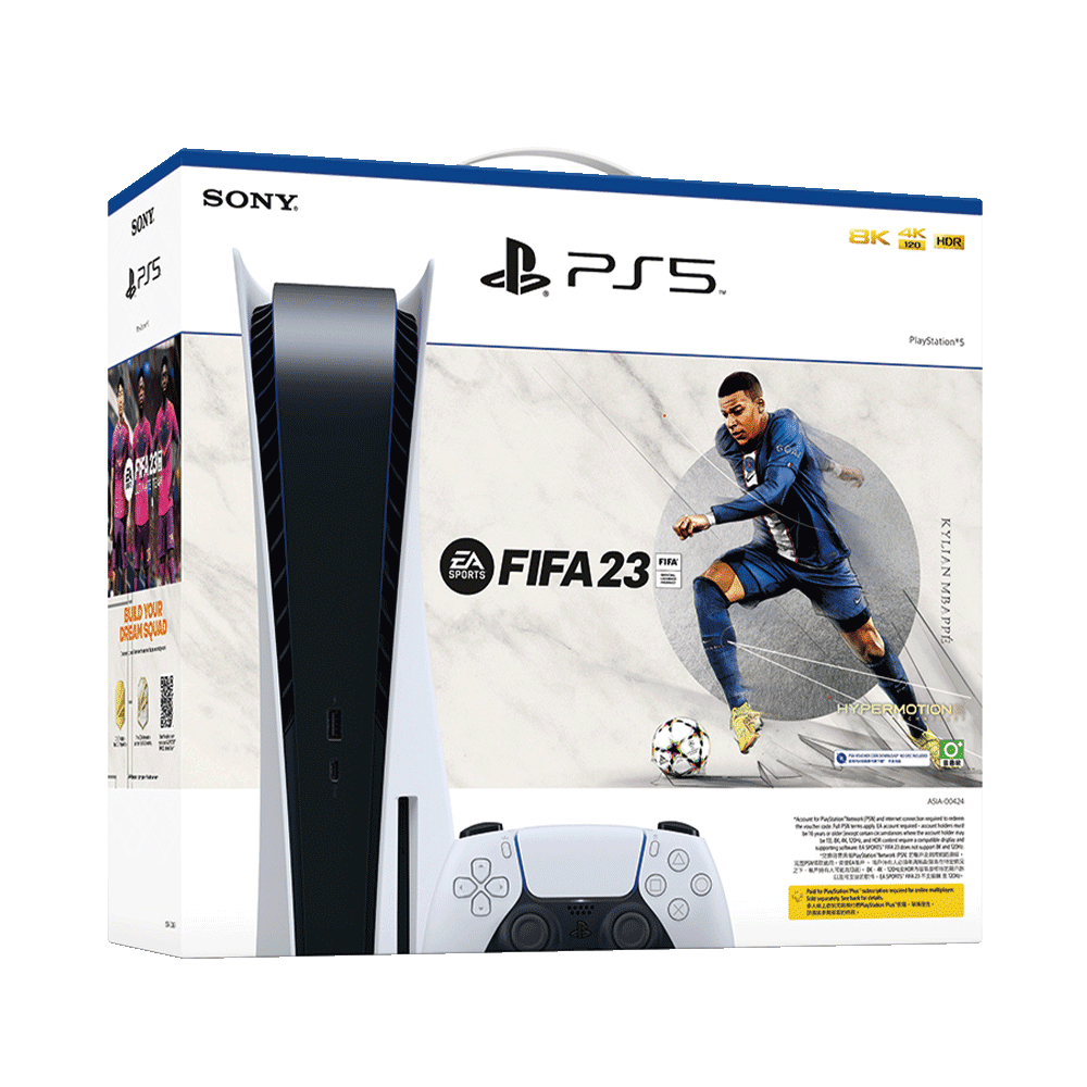 Игровая консоль Sony PlayStation 5 825GB Blu-Ray - EA SPORTS FIFA 23 Bundle
