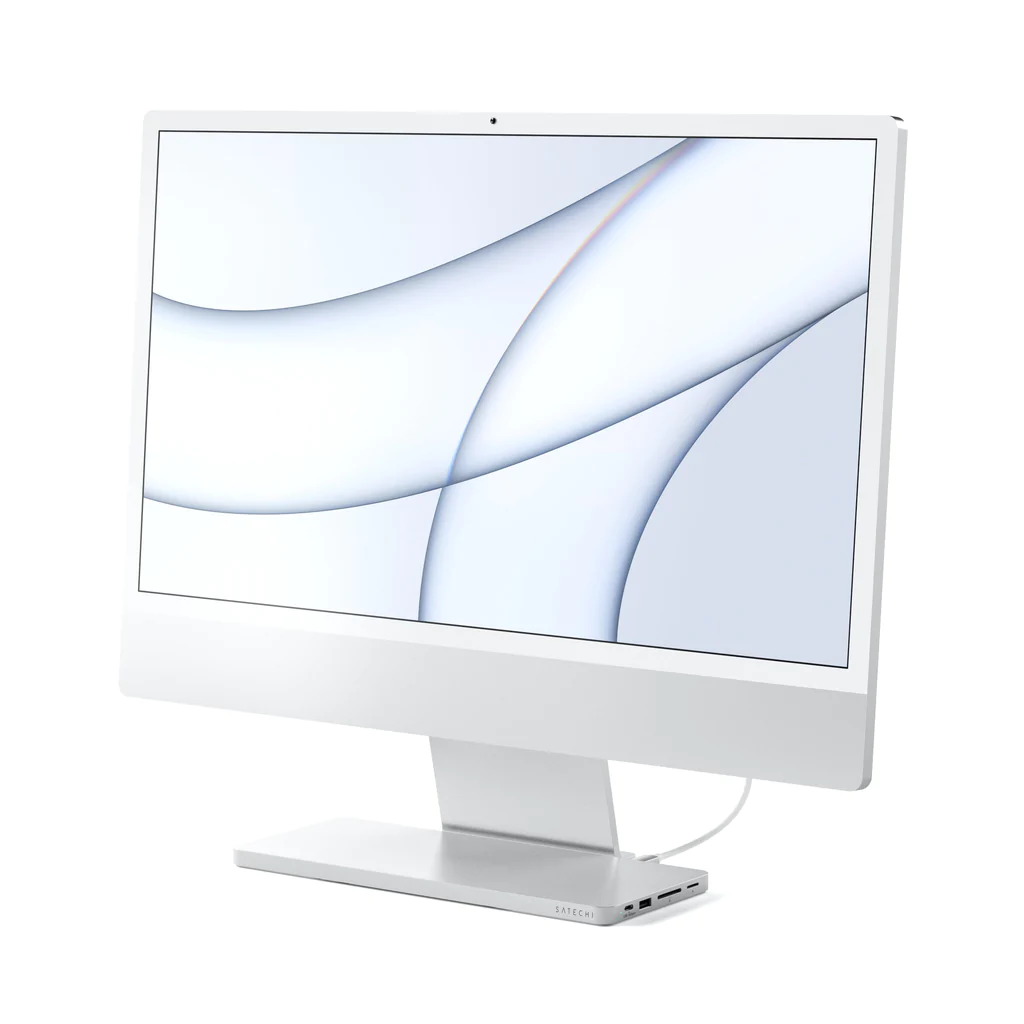 Satechi USB-C Slim Dock For 24” iMac - Silver (ST-UCISDS)
