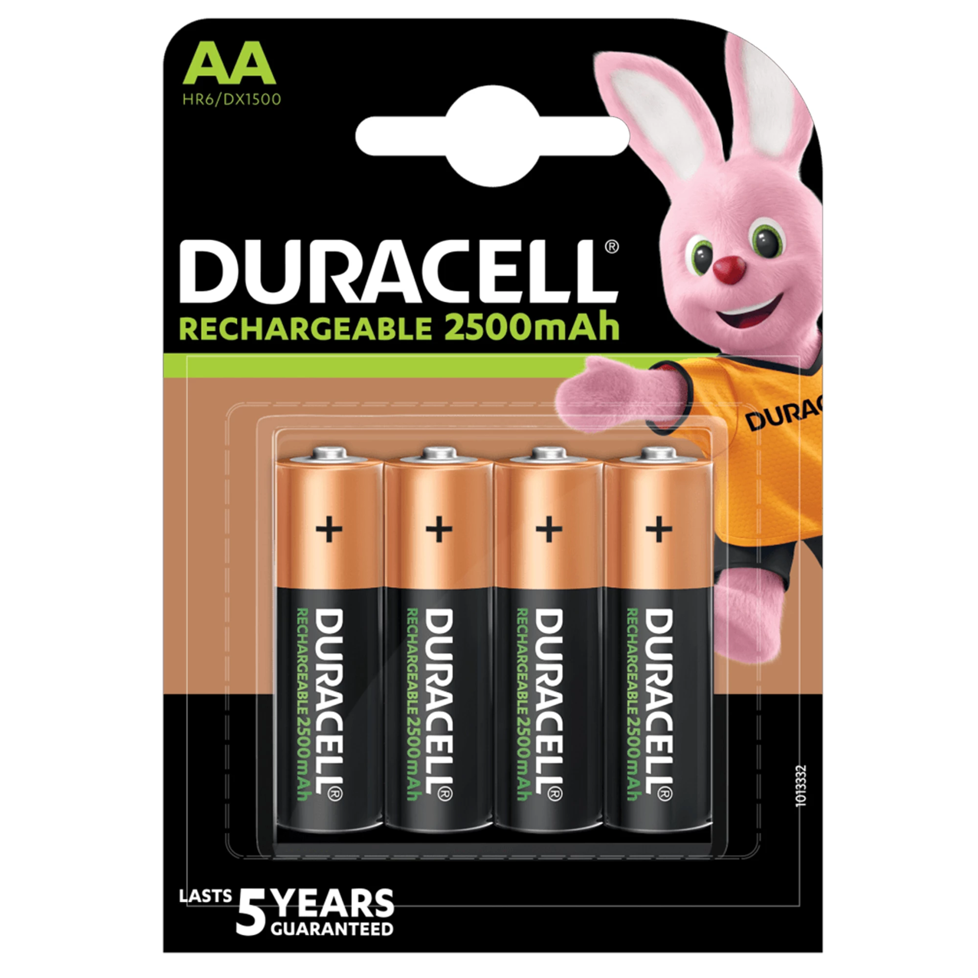 Акумулятор Duracell Rechargeable AA 2500mAh Batteries 1,2V HR6/DX1500 [Pack of 4] (5000394057043)