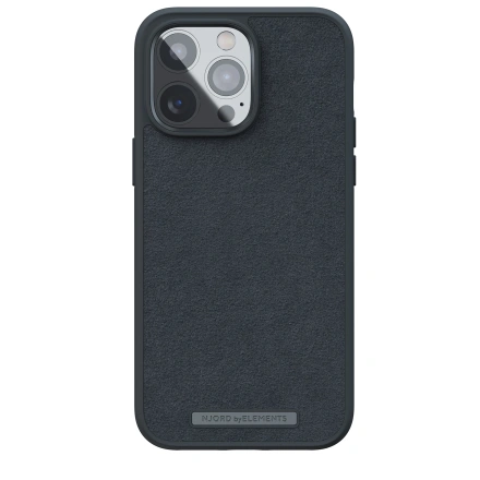 Чохол Njord Suede Comfort+ Case for iPhone 14 Pro Max - Black (NA44CM00)