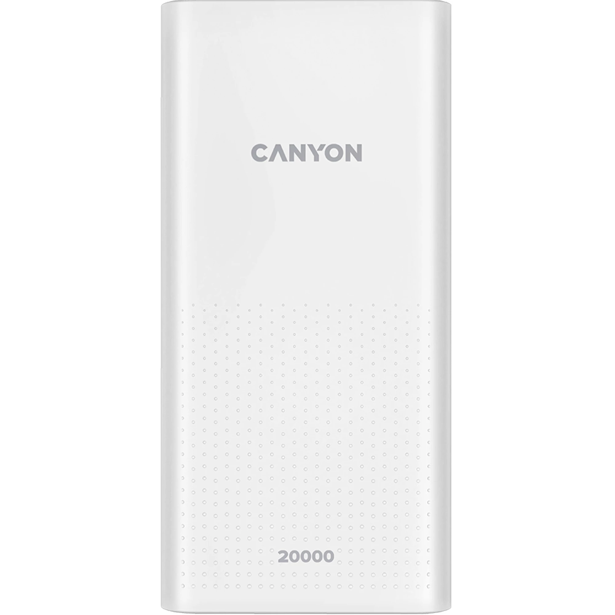 Зовнішній акумулятор Canyon 20000 mAh PB-2001 - White (CNE-CPB2001W)