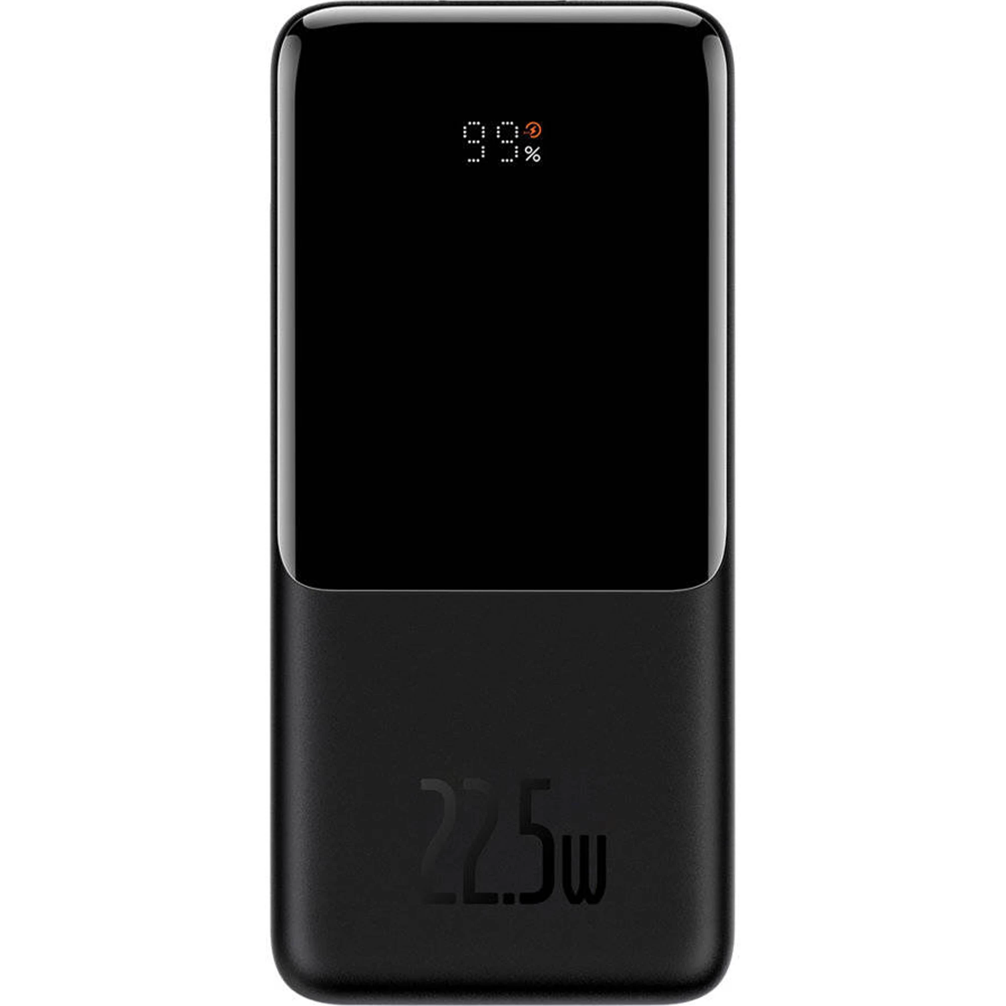 Зовнішній акумулятор Baseus Elf Digital Display Fast Charge 10000mAh 22.5W Black (PPJL010001)