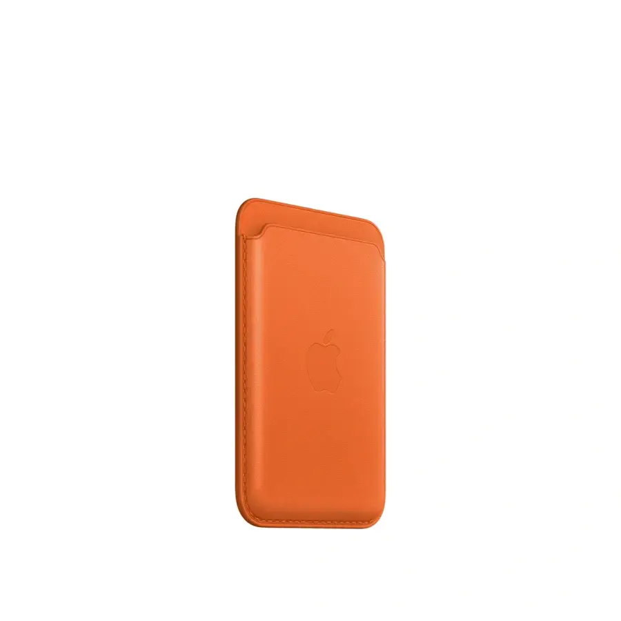 Apple iPhone Leather Wallet with MagSafe - Orange (MPPY3)