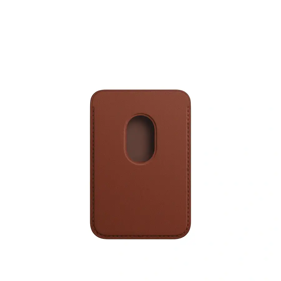 Apple iPhone Leather Wallet with MagSafe - Umber (MPPX3)