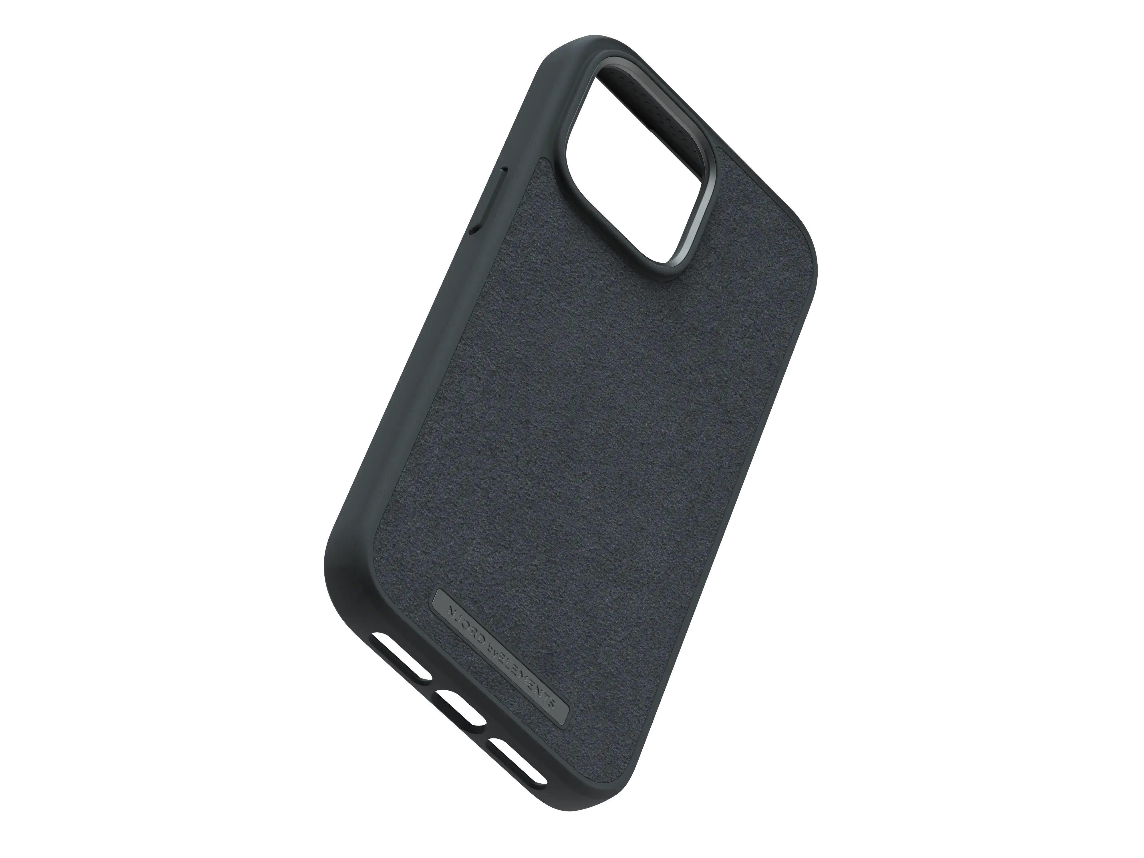 Чехол Njord Suede Comfort+ Case for iPhone 14 Pro Max - Black (NA44CM00)