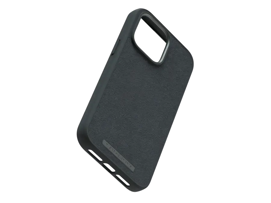 Чехол Njord Suede Comfort+ Case for iPhone 14 Pro Max - Black (NA44CM00)