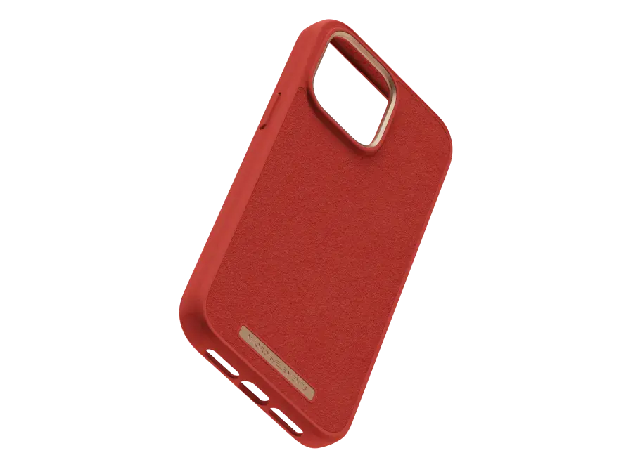 Чохол Njord Suede Comfort+ Case for iPhone 14 Pro Max - Burnt Orange (NA42CM07)