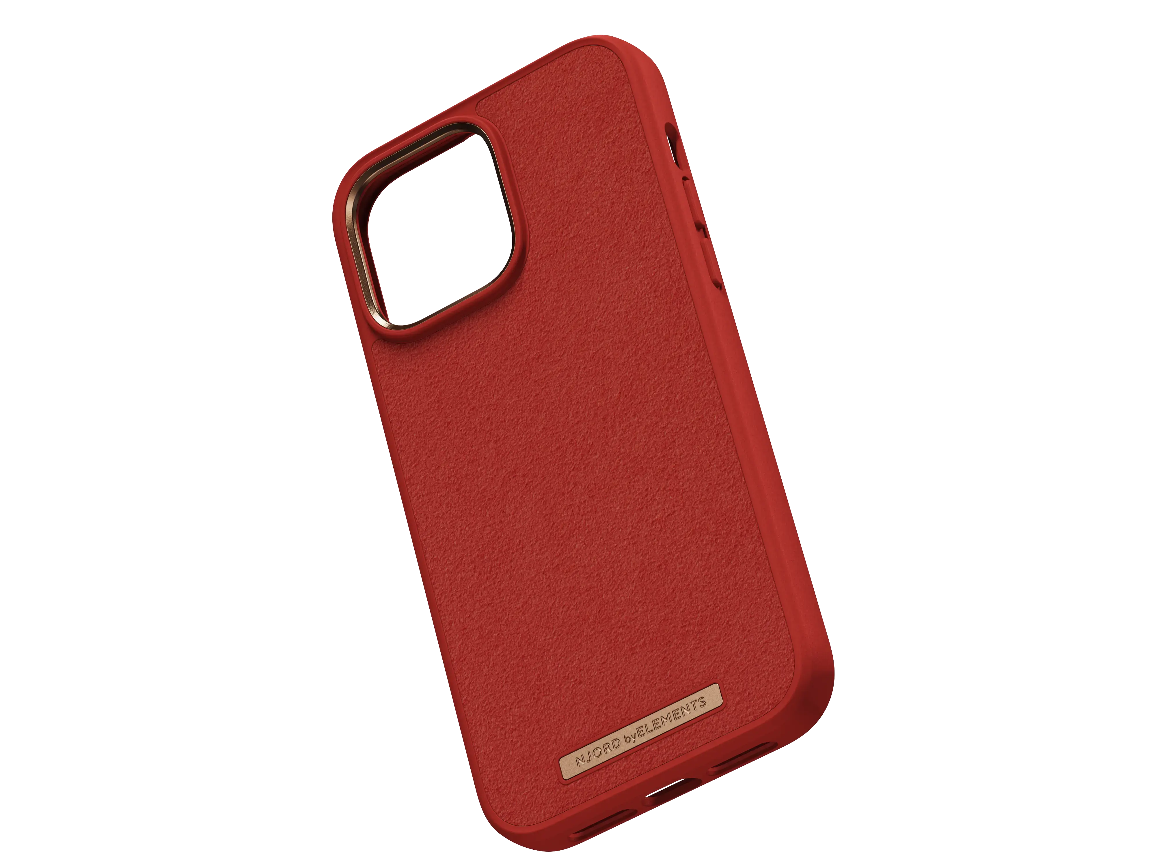 Чохол Njord Suede Comfort+ Case for iPhone 14 Pro Max - Burnt Orange (NA42CM07)
