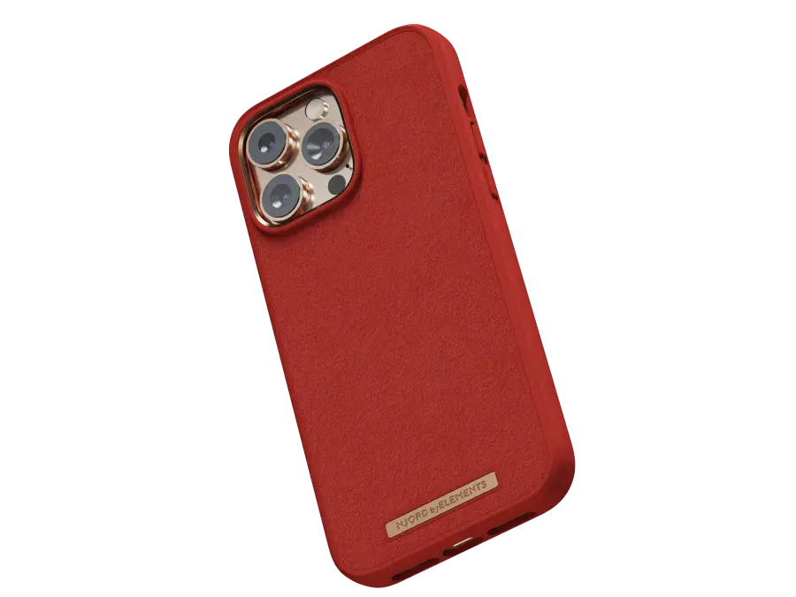 Чохол Njord Suede Comfort+ Case for iPhone 14 Pro Max - Burnt Orange (NA42CM07)
