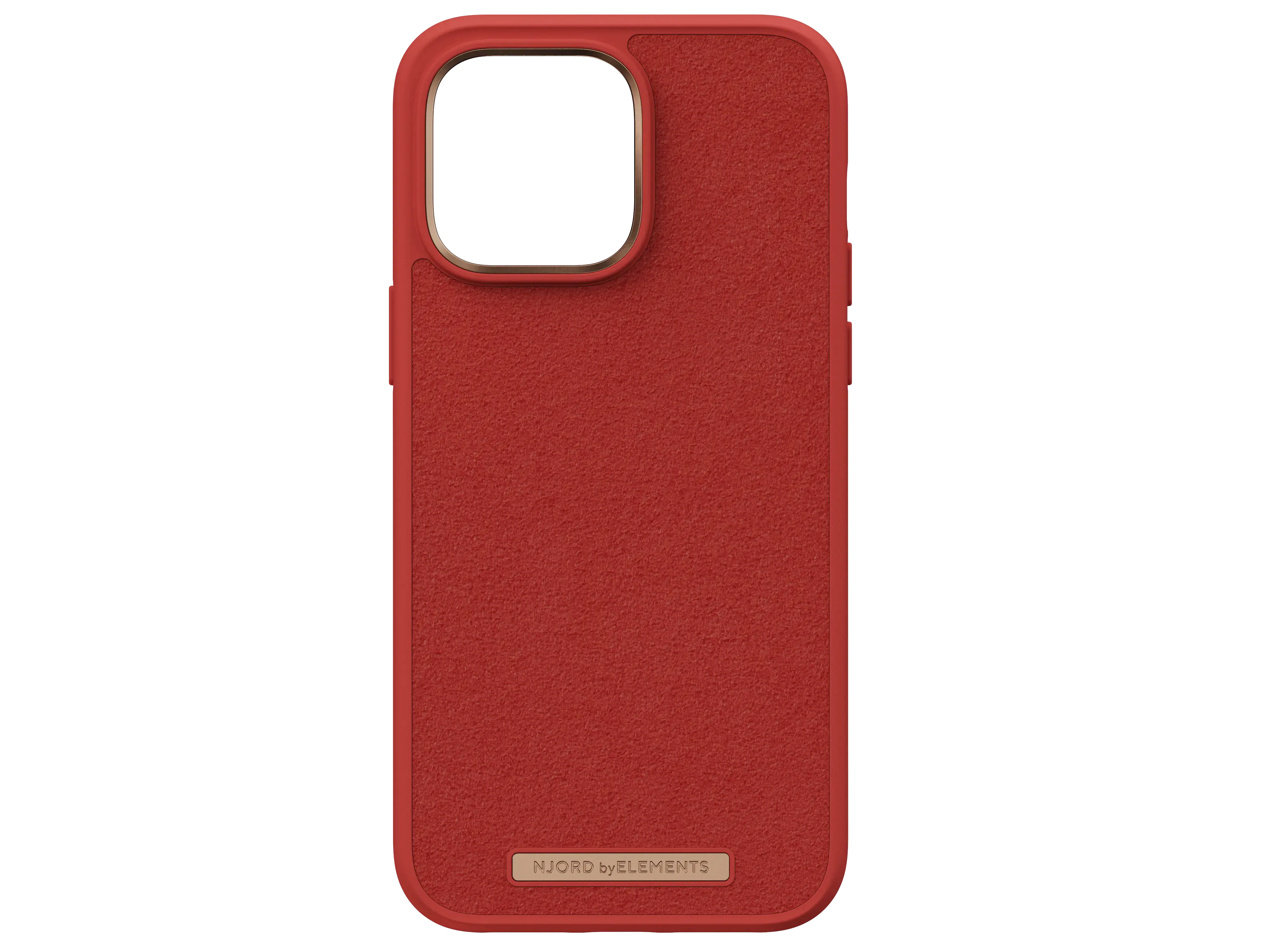 Чохол Njord Suede Comfort+ Case for iPhone 14 Pro Max - Burnt Orange (NA42CM07)