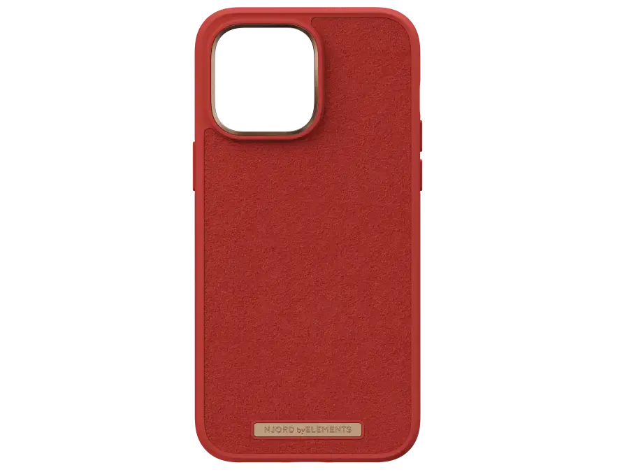 Чохол Njord Suede Comfort+ Case for iPhone 14 Pro Max - Burnt Orange (NA42CM07)