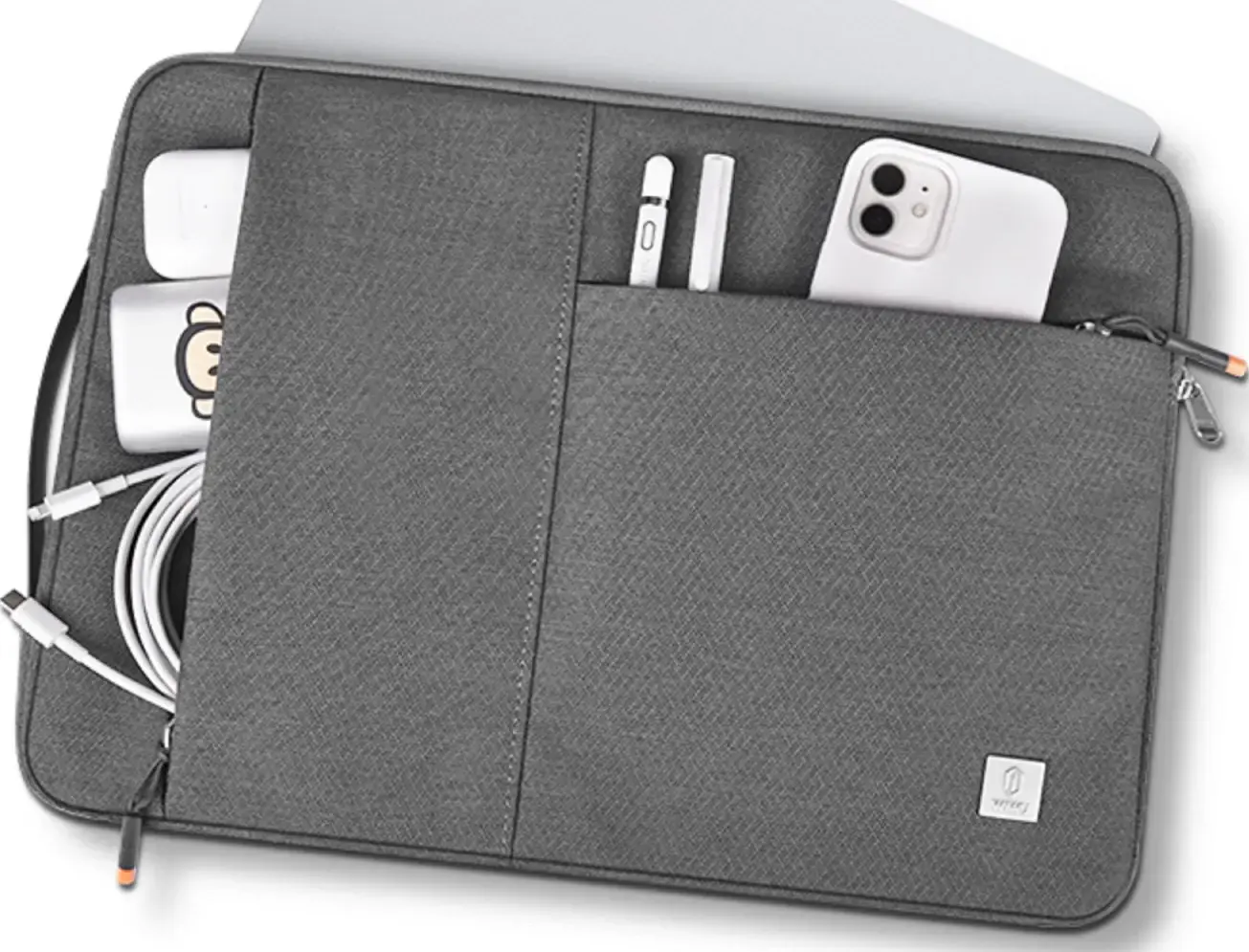 Чохол-сумка WIWU Alpha Slim Sleeve для MacBook 14" - Grey