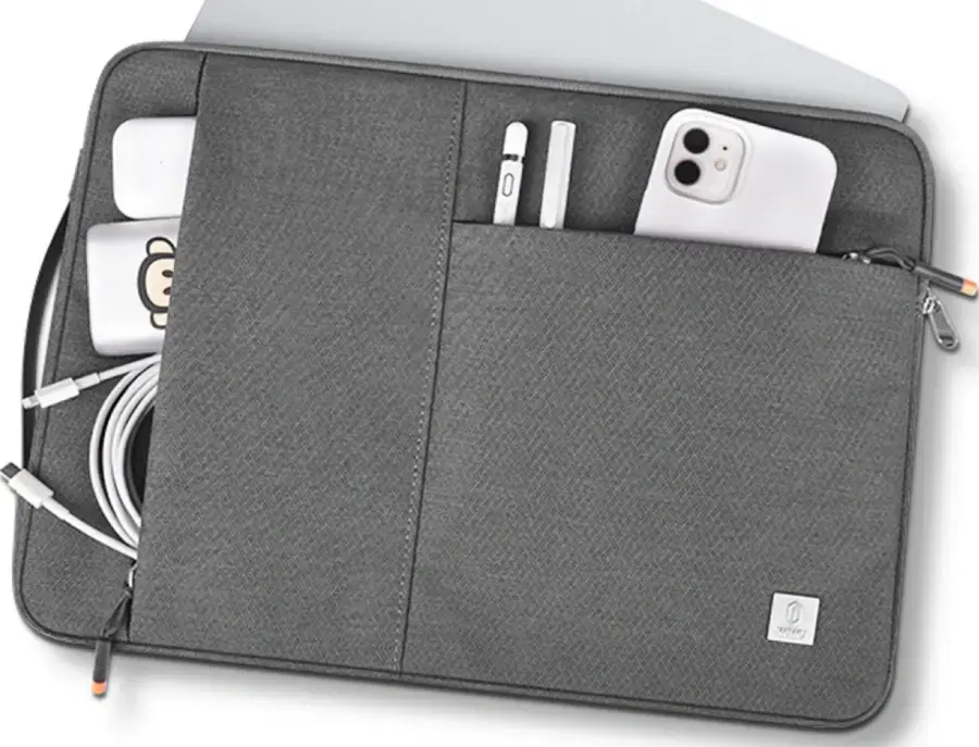 Чехол-сумка WIWU Alpha Slim Sleeve для MacBook 14" - Grey