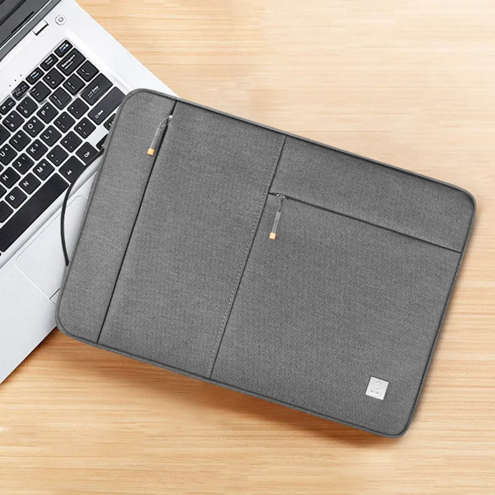 Чохол-сумка WIWU Alpha Slim Sleeve для MacBook 14" - Grey