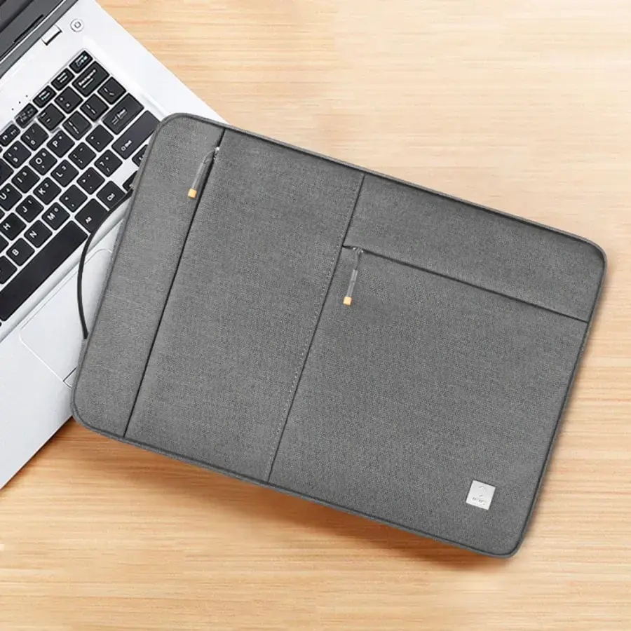 Чехол-сумка WIWU Alpha Slim Sleeve для MacBook 14" - Grey