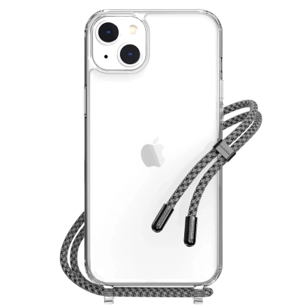 Чехол SwitchEasy Play Lanyard Shockproof Clear Case for iPhone 14 Plus (SPH067008EL22)