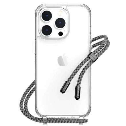 Чохол SwitchEasy Play Lanyard Shockproof Clear Case for iPhone 14 Pro (SPH61P008EL22)