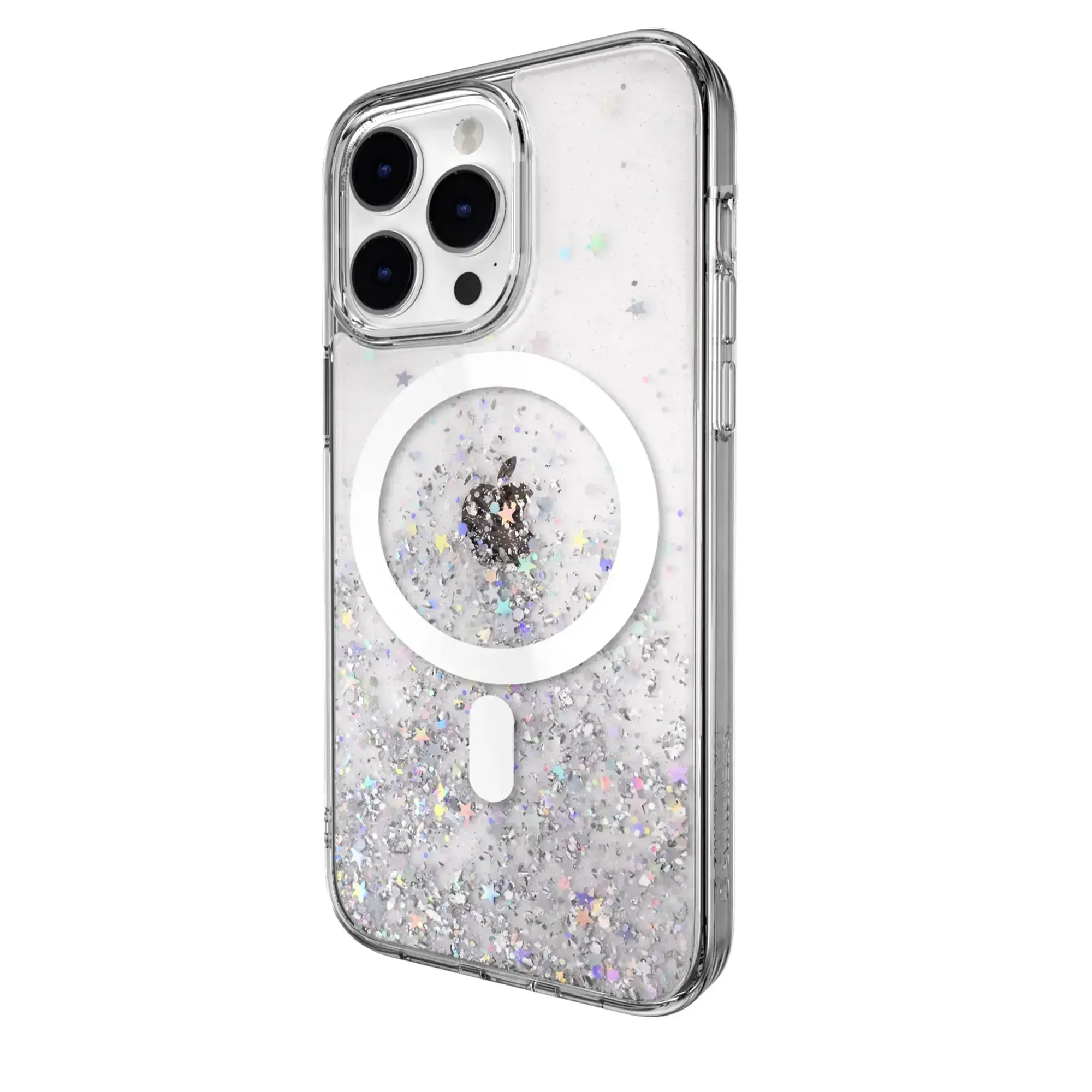 Чехол SwitchEasy Starfield M 3D Glitter Resin Case with MagSafe for iPhone 14 Pro Max - Transparent (SPH67P021TR22)