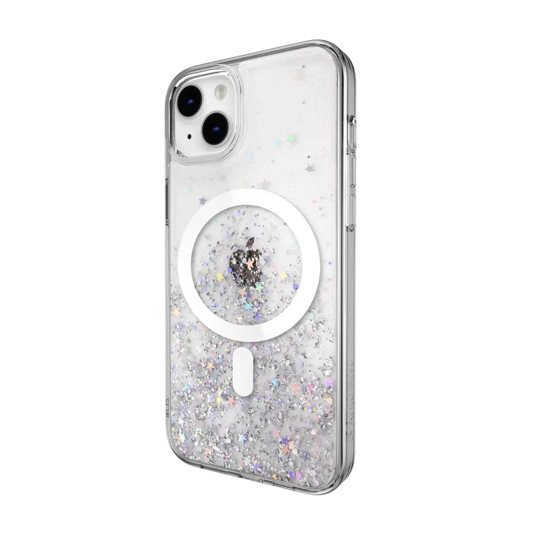 Чехол SwitchEasy Starfield M 3D Glitter Resin Case with MagSafe for iPhone 14 - Transparent (SPH061021TR22)
