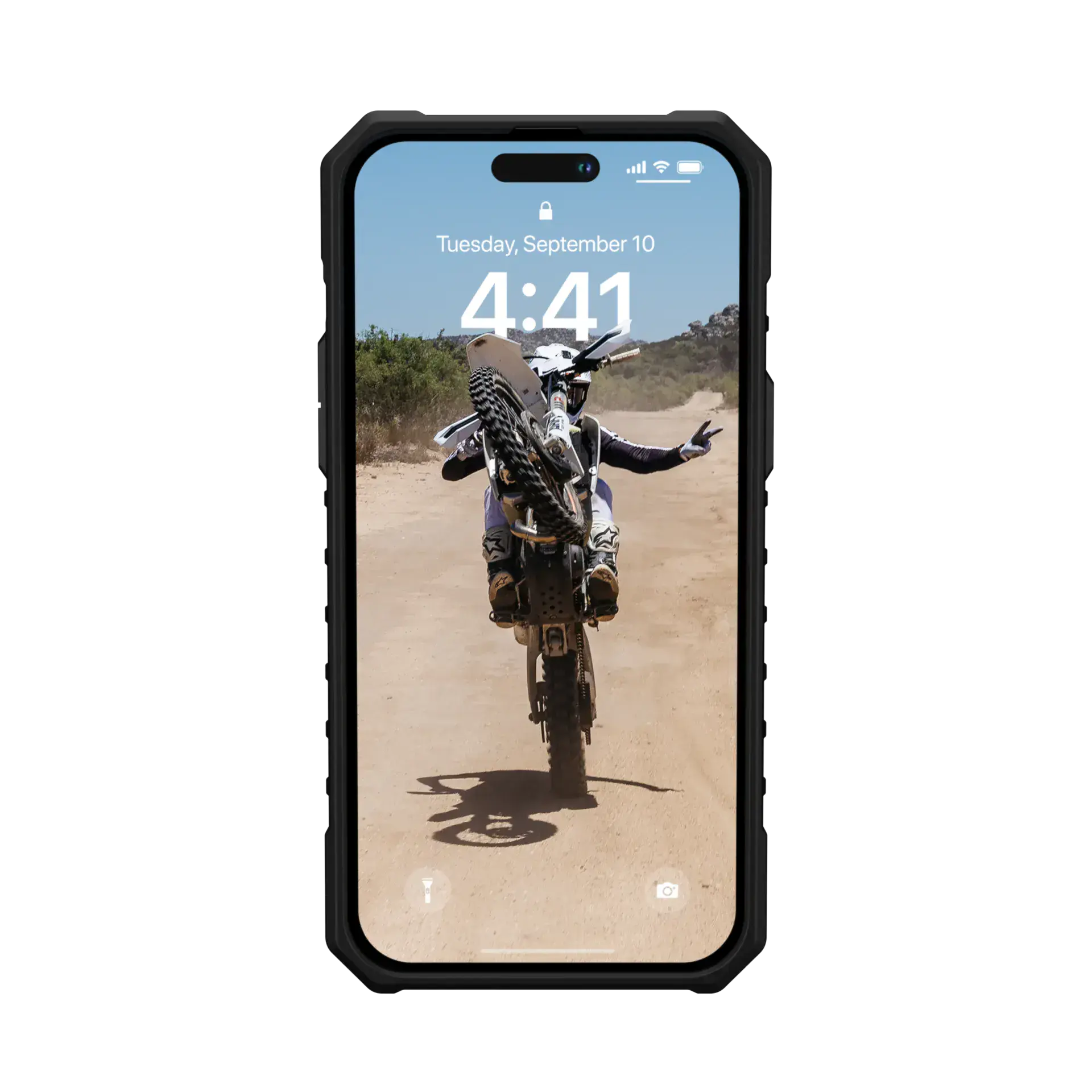 Чохол Чeхол UAG Pathfinder Series Case with MagSafe for iPhone 14 Pro Max - Oliva (114055117272)