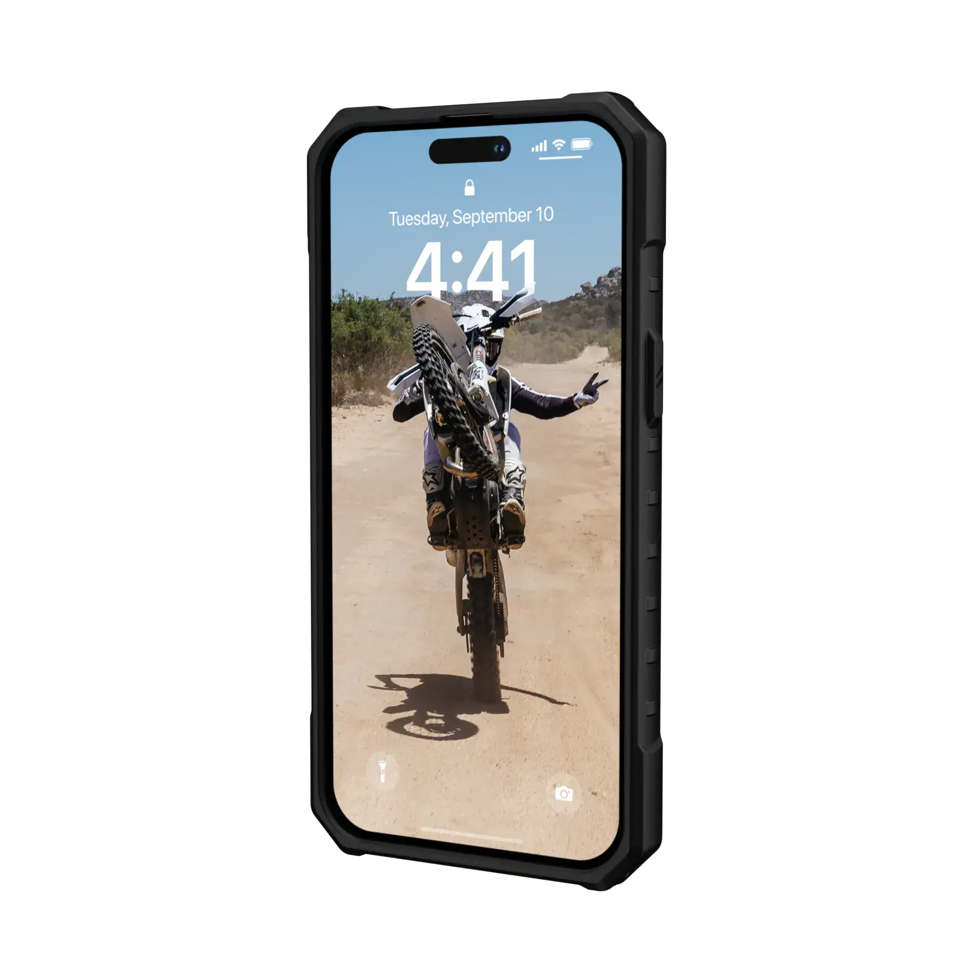 Чехол Чeхол UAG Pathfinder Series Case with MagSafe for iPhone 14 Pro - Oliva (114054117272)