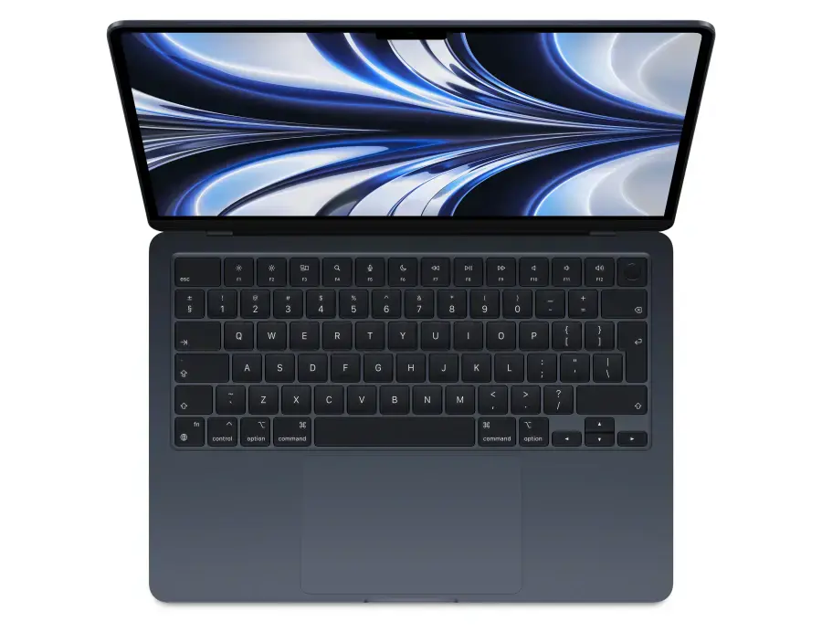 MacBook Air 13.6" M2/8CPU/8GPU/16GB/256GB Midnight 2022 (MC7X4, Z160000AU) - International English